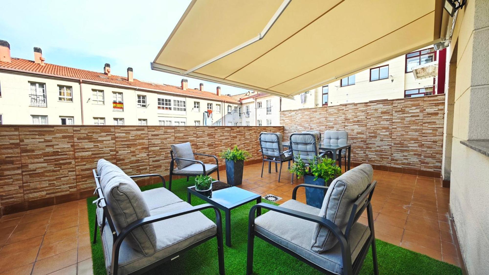 Piso Centrico Santiago De Compostela Con Amplia Terraza Apartment Ngoại thất bức ảnh