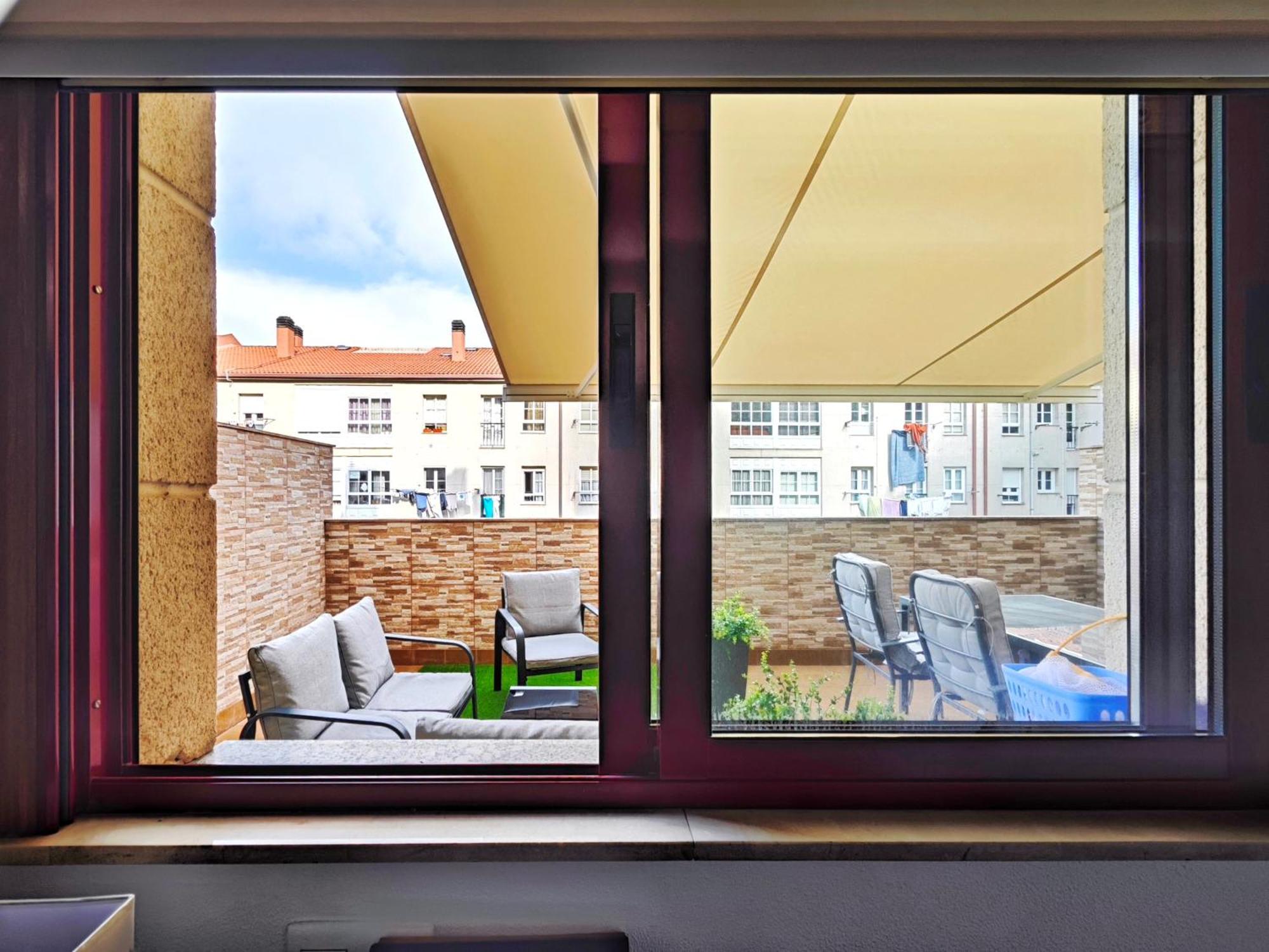 Piso Centrico Santiago De Compostela Con Amplia Terraza Apartment Ngoại thất bức ảnh